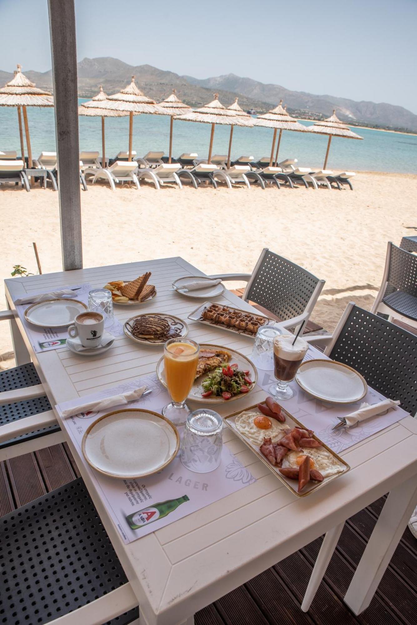 Coralli Rooms & Restaurant Elafóniszosz Kültér fotó