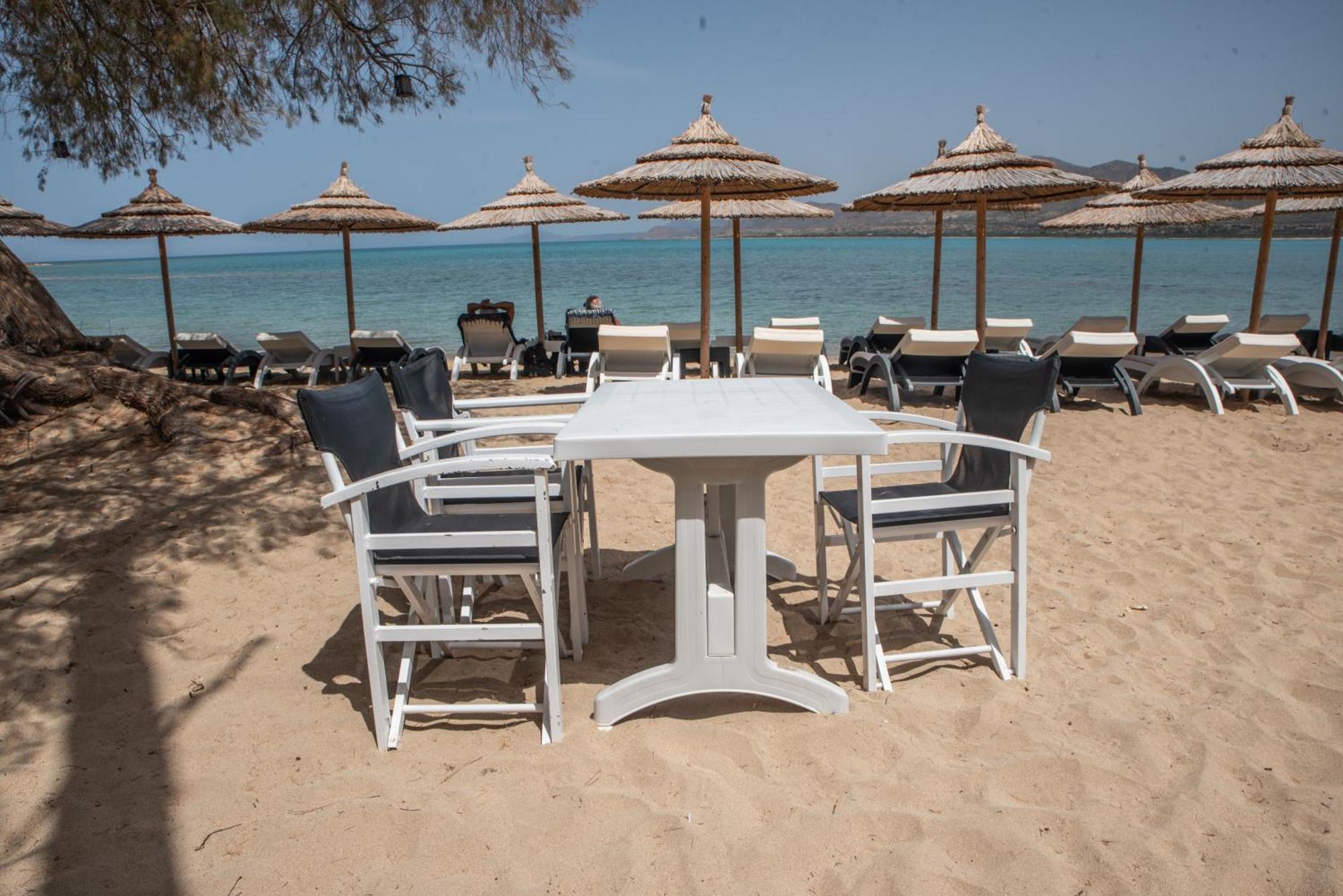 Coralli Rooms & Restaurant Elafóniszosz Kültér fotó