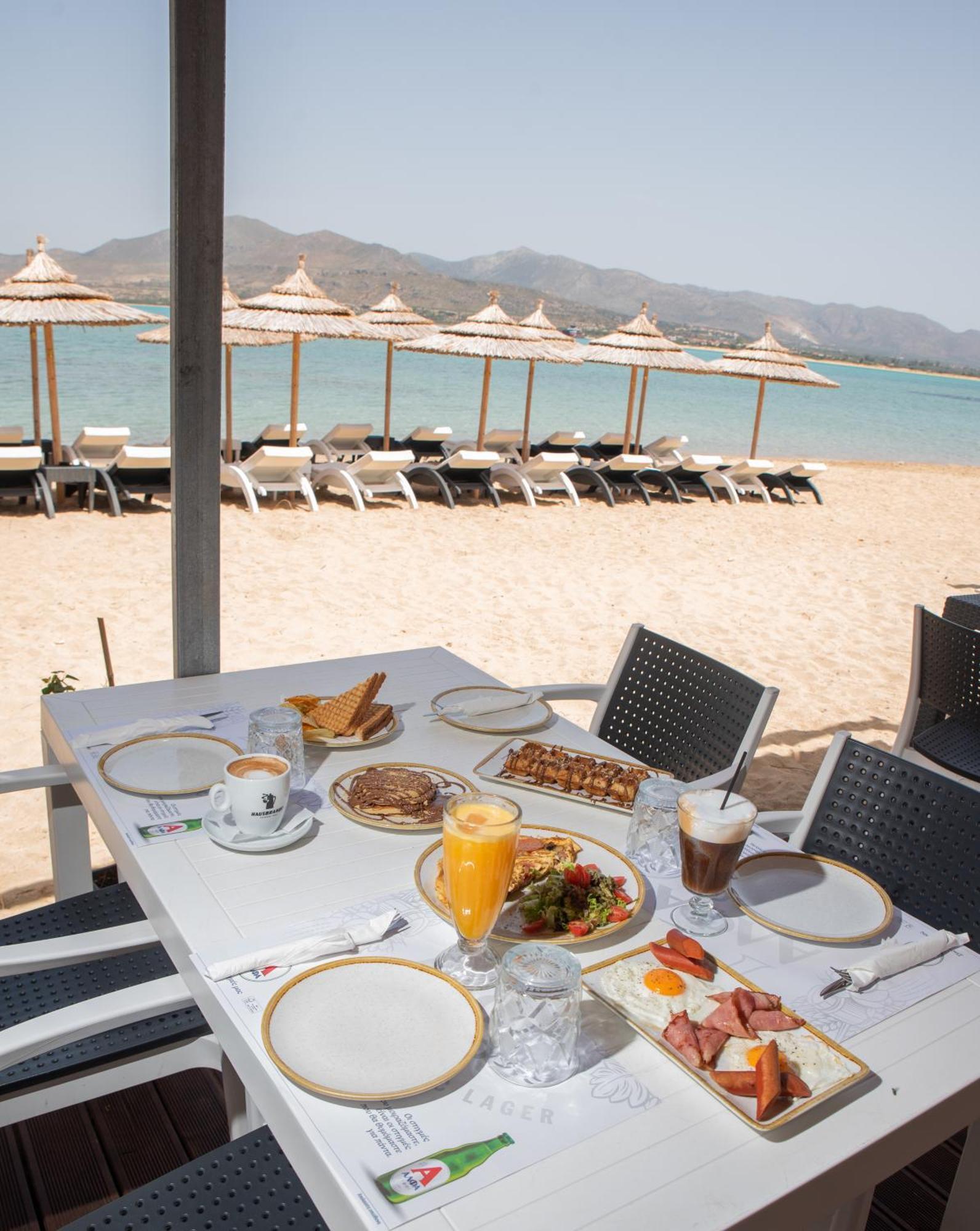 Coralli Rooms & Restaurant Elafóniszosz Kültér fotó